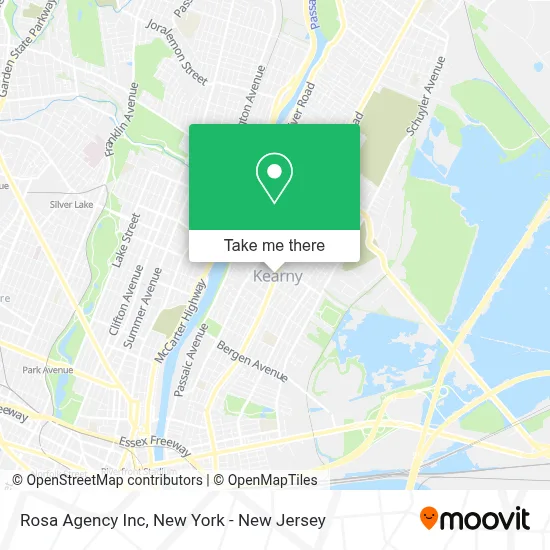 Rosa Agency Inc map