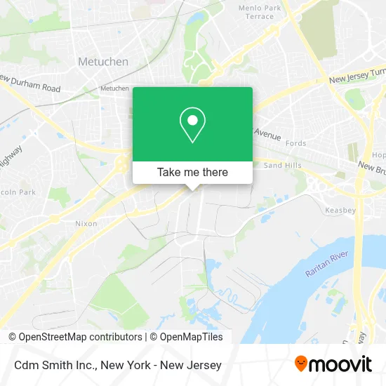 Cdm Smith Inc. map