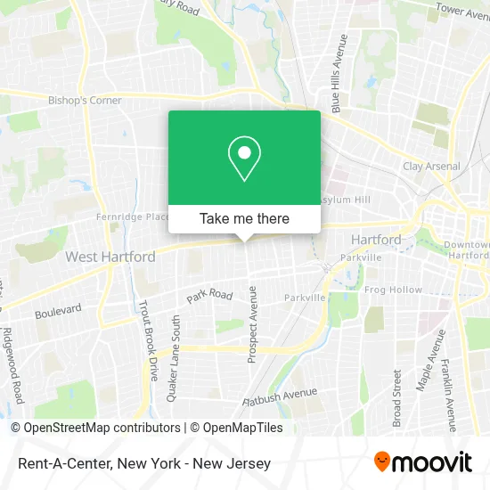 Rent-A-Center map