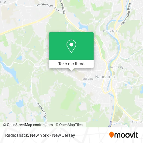 Radioshack map