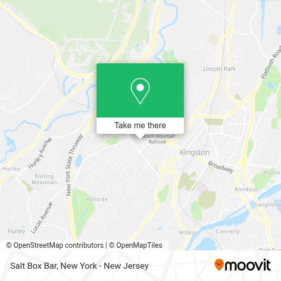 Salt Box Bar map