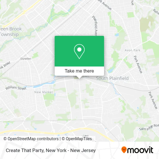 Create That Party map