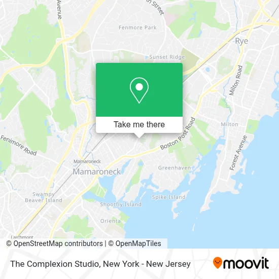 The Complexion Studio map