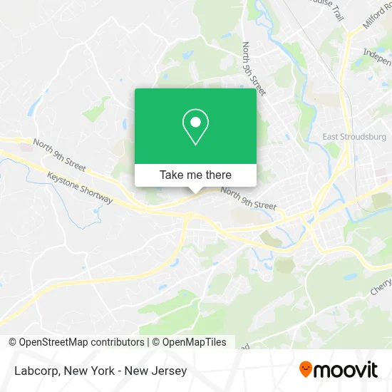 Labcorp map