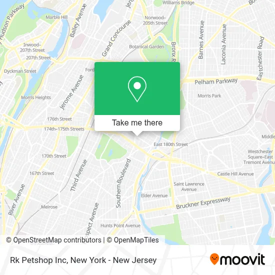 Rk Petshop Inc map