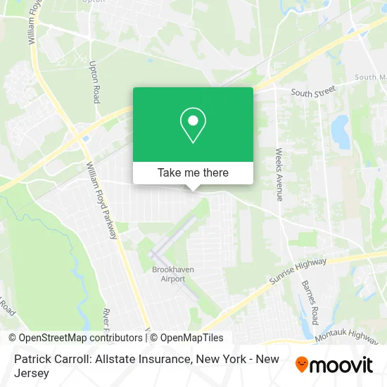 Patrick Carroll: Allstate Insurance map