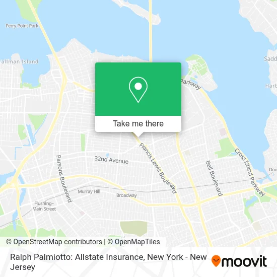 Ralph Palmiotto: Allstate Insurance map