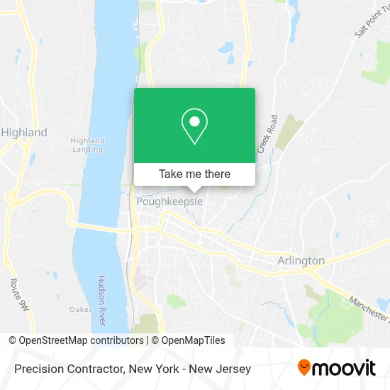 Precision Contractor map