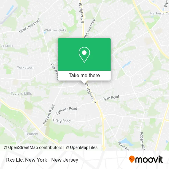 Rxs Llc map