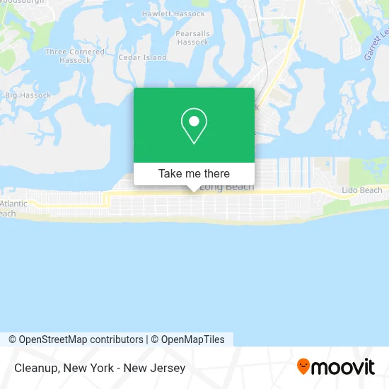 Cleanup map