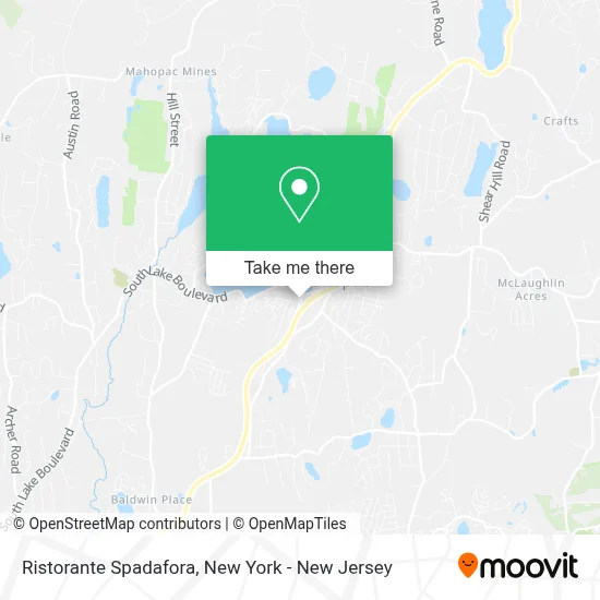 Ristorante Spadafora map