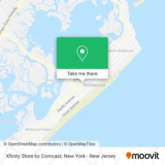 Xfinity Store by Comcast map