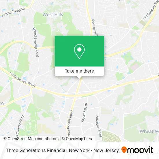 Three Generations Financial map