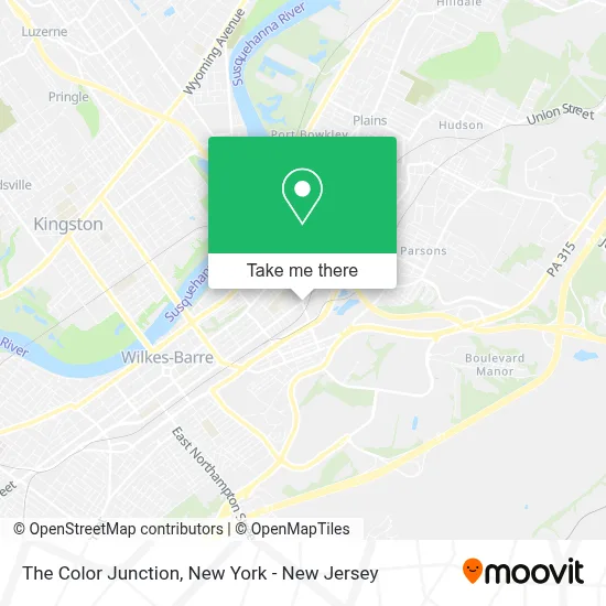 The Color Junction map