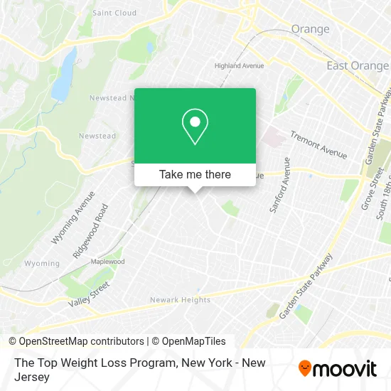 The Top Weight Loss Program map