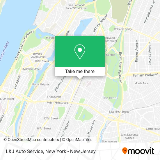 L&J Auto Service map