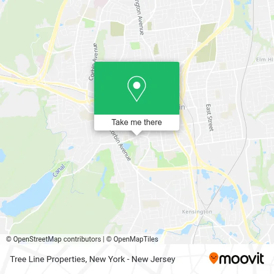 Tree Line Properties map