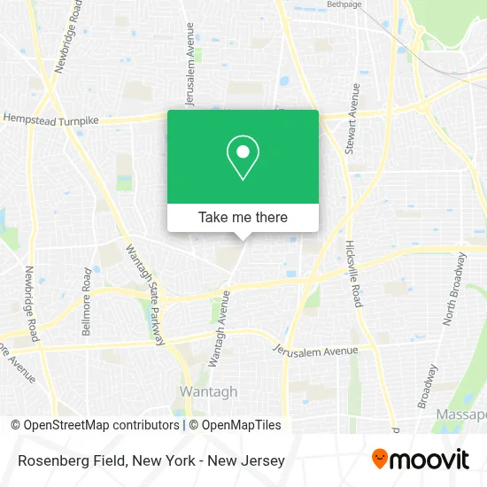 Rosenberg Field map