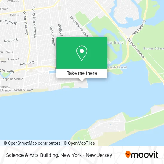 Science & Arts Building map
