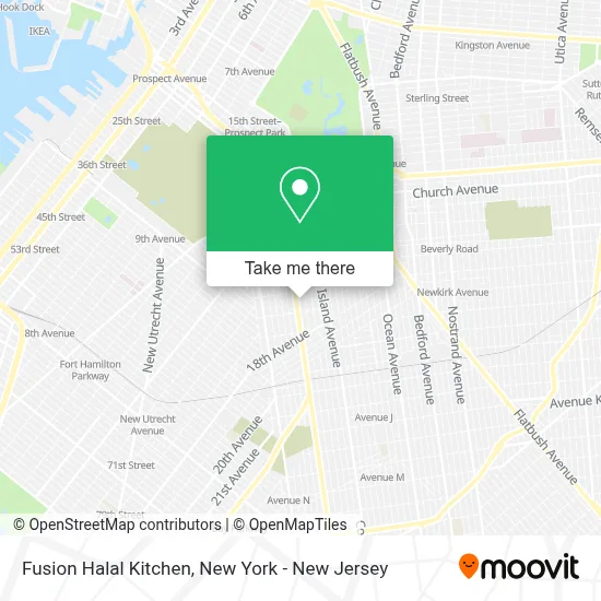Fusion Halal Kitchen map