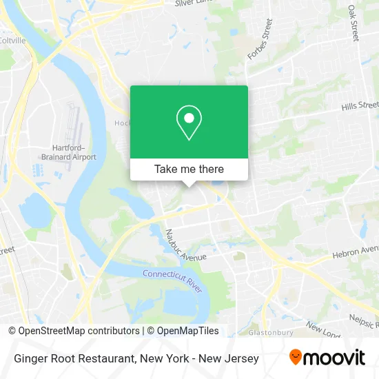 Ginger Root Restaurant map