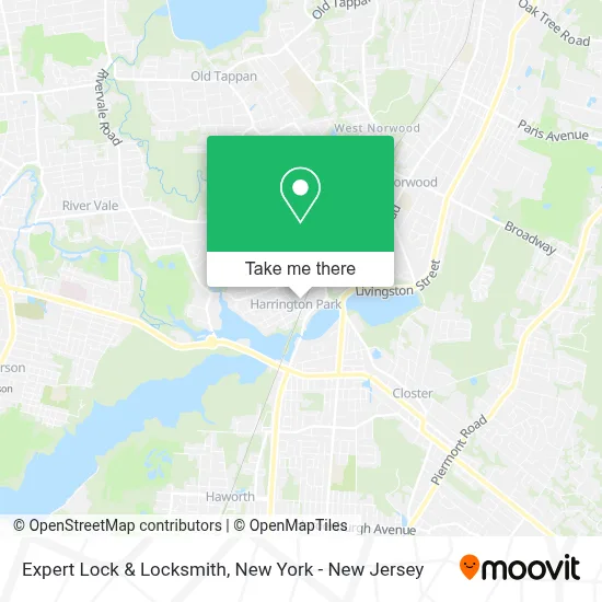 Expert Lock & Locksmith map