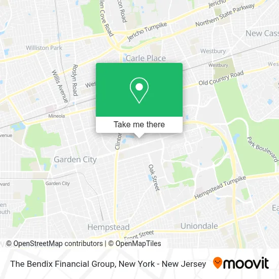 The Bendix Financial Group map