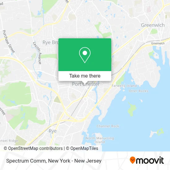 Spectrum Comm map