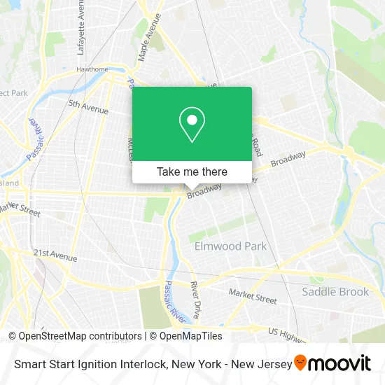 Smart Start Ignition Interlock map