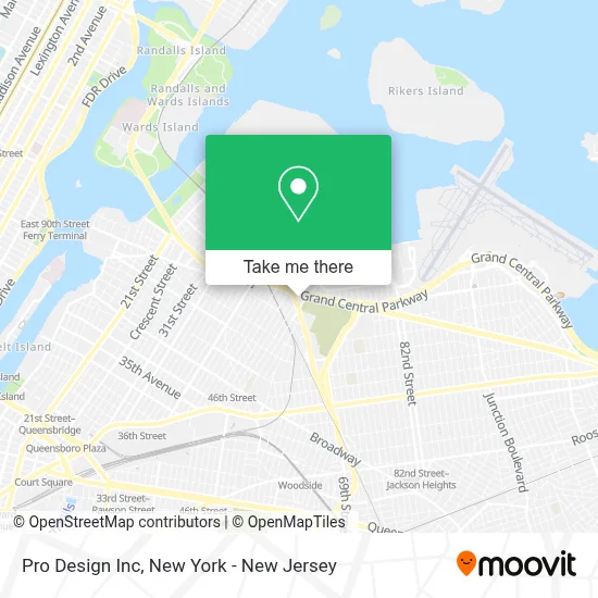 Pro Design Inc map