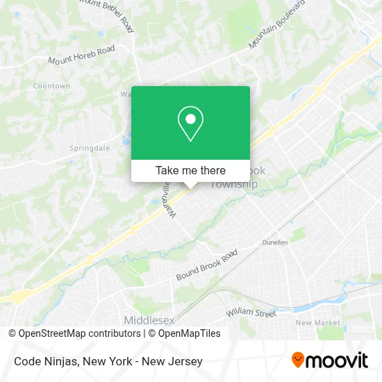 Code Ninjas map