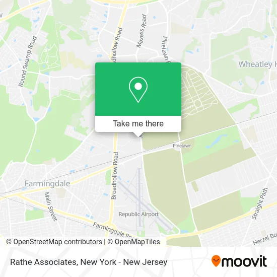 Rathe Associates map