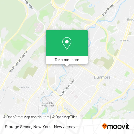 Storage Sense map
