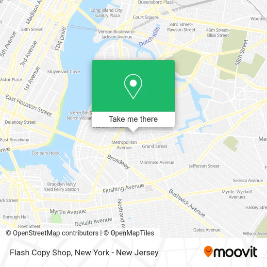 Flash Copy Shop map