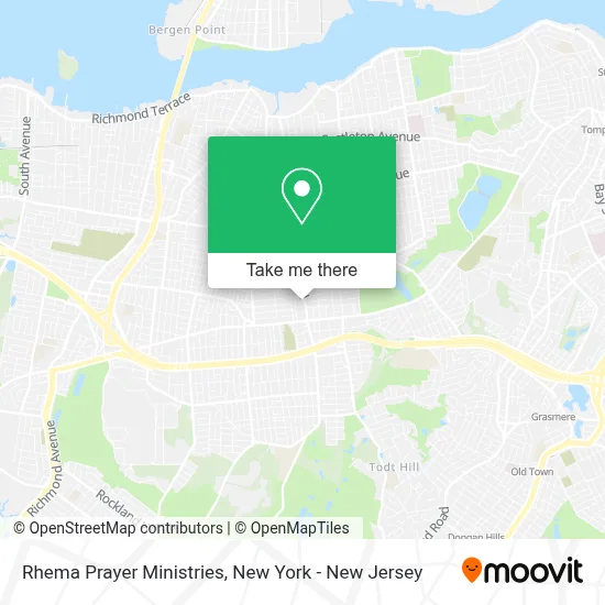 Rhema Prayer Ministries map