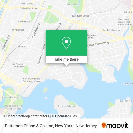 Patterson Chase & Co., Inc map