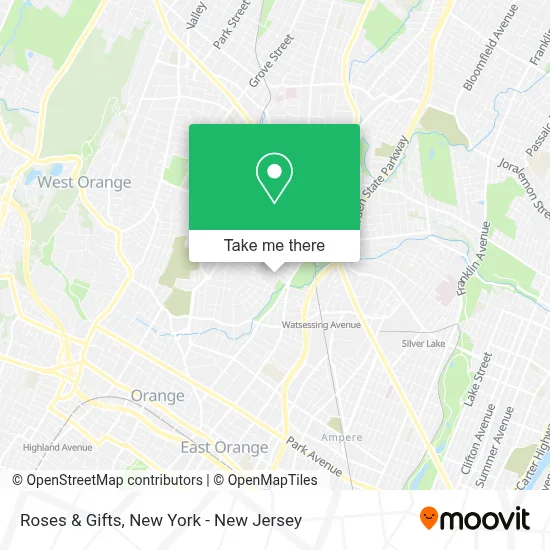 Roses & Gifts map