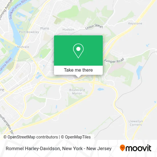 Rommel Harley-Davidson map