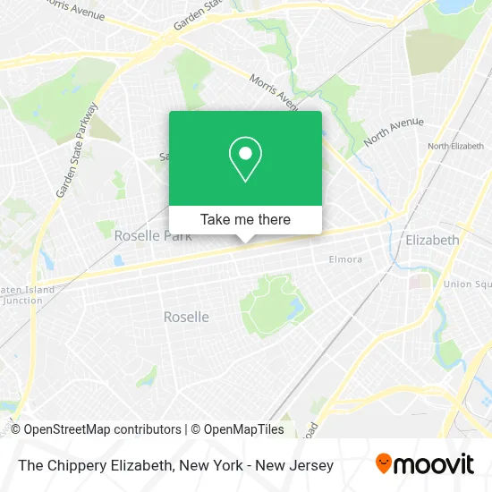 The Chippery Elizabeth map