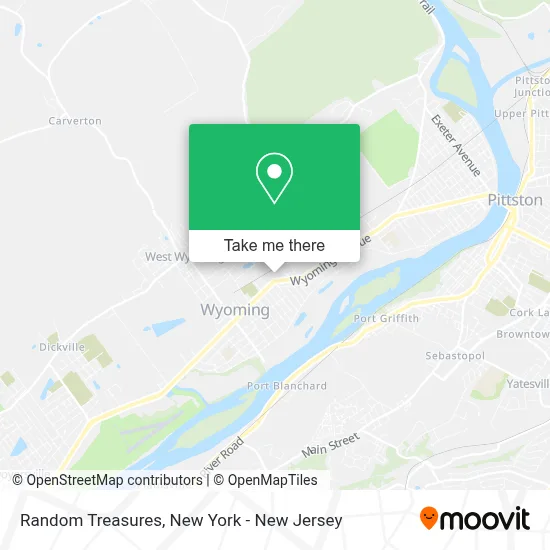 Random Treasures map
