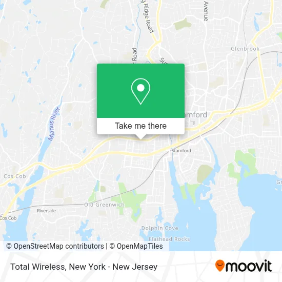 Total Wireless map