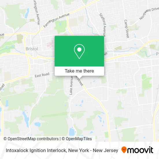 Intoxalock Ignition Interlock map