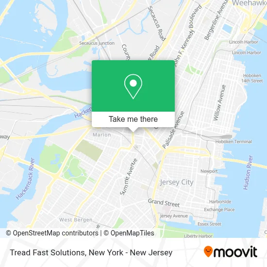 Tread Fast Solutions map