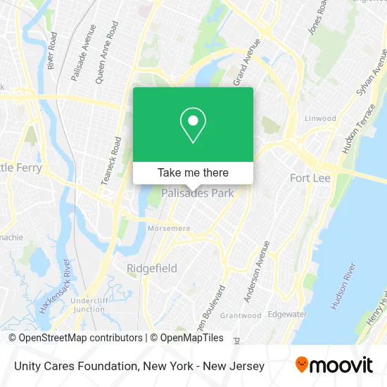 Unity Cares Foundation map