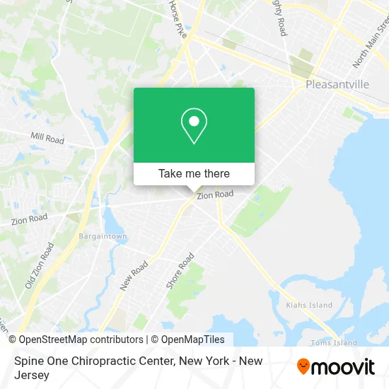 Spine One Chiropractic Center map