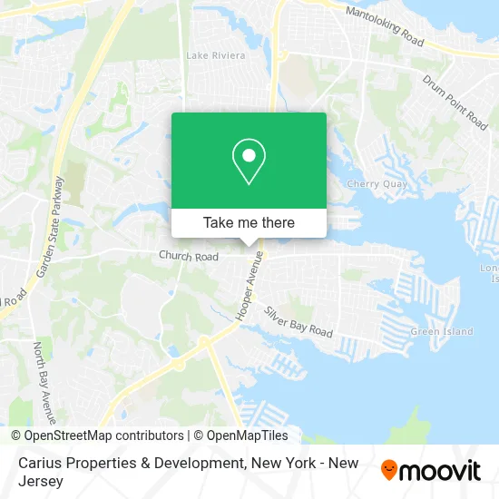 Carius Properties & Development map