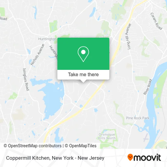 Coppermill Kitchen map