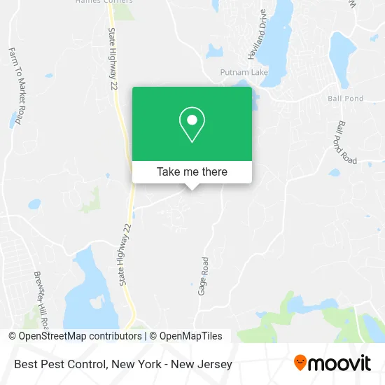 Best Pest Control map