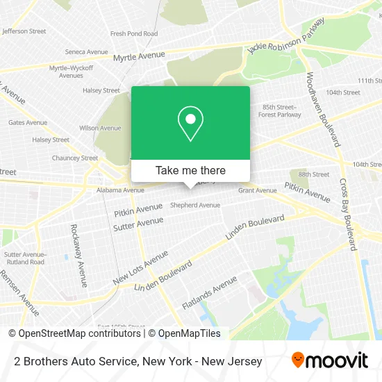 2 Brothers Auto Service map