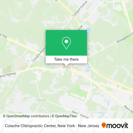 Colache Chiropractic Center map